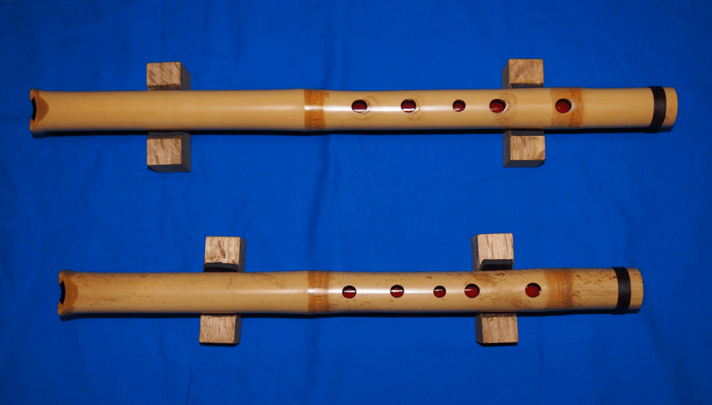 ☆16SH20☆和楽器/伝統楽器・尺八用竹材10本まとめて・松下深水制作予定尺八材料・楽器真竹根竹 - 楽器、器材